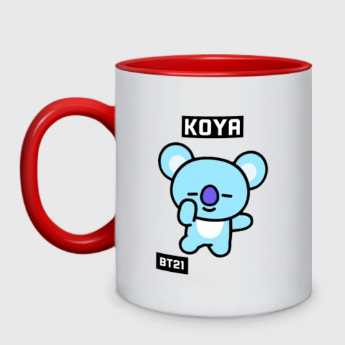 Кружка двухцветная Koya BT21