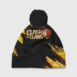Шапка 3D c помпоном Clash of Clans