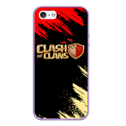 Чехол для iPhone 5/5S матовый Clash of Clans