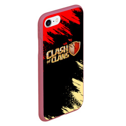 Чехол для iPhone 7/8 матовый Clash of Clans - фото 2