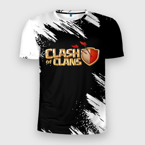 Мужская футболка 3D Slim Clash of Clans, цвет 3D печать