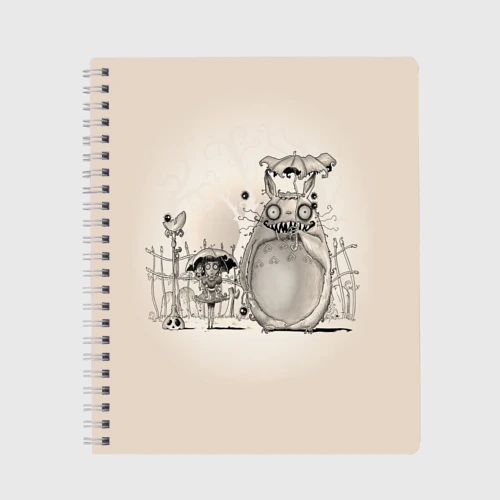 Тетрадь My Neighbor Totoro забор