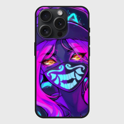 Чехол силиконовый для Apple iPhone 15 Pro матовый Акали