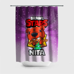 Штора 3D для ванной Brawl Stars Nita