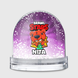 Игрушка Снежный шар Brawl Stars Nita