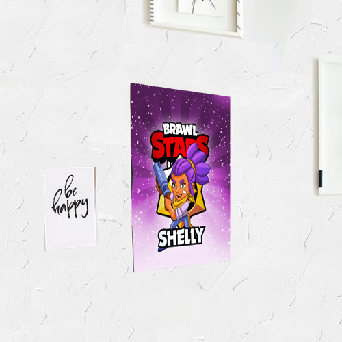 Постер BRAWL STARS SHELLY - фото 3