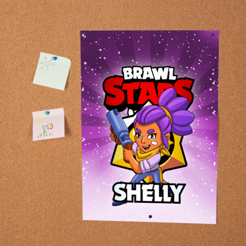 Постер BRAWL STARS SHELLY - фото 2