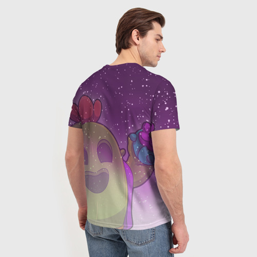 Мужская футболка 3D BRAWL STARS SPIKE, цвет 3D печать - фото 4
