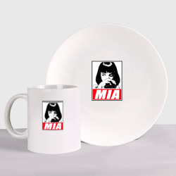 Набор: тарелка + кружка Mia Pulp Fiction