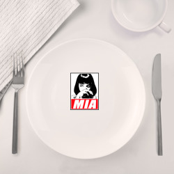 Набор: тарелка + кружка Mia Pulp Fiction - фото 2
