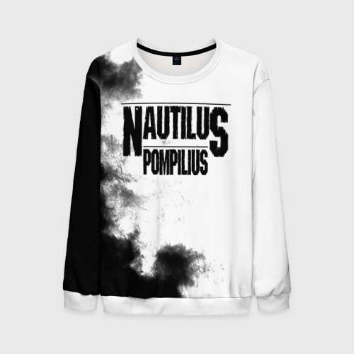 Мужской свитшот 3D Nautilus Pompilius, цвет белый