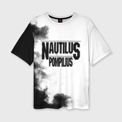 Женская футболка oversize 3D Nautilus Pompilius