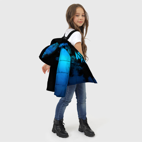 Зимняя куртка для девочек 3D Nautilus Pompilius, цвет черный - фото 6