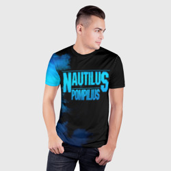 Мужская футболка 3D Slim Nautilus Pompilius - фото 2