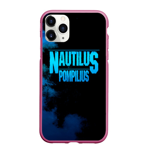 Чехол для iPhone 11 Pro матовый Nautilus Pompilius, цвет малиновый