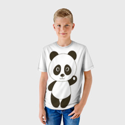 Детская футболка 3D Панда - фото 2