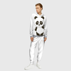 Мужской костюм с толстовкой 3D Панда - фото 2