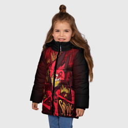 Зимняя куртка для девочек 3D Отель Хазбин Аластор - фото 2