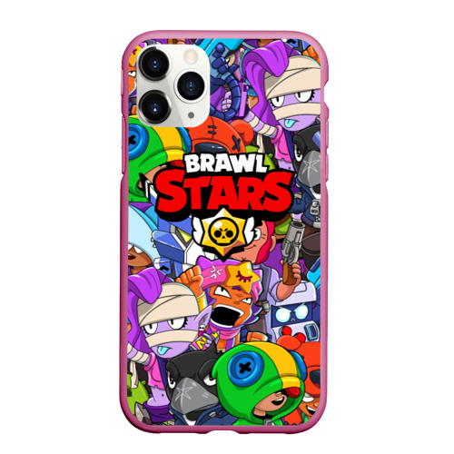 Чехол для iPhone 11 Pro Max матовый BRAWL STARS Фото 01 Чехол для iPhone 11 Pro Max матовый BRAWL STARS Фото 01