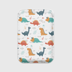 Картхолдер Magsafe магнитный Милые динозавры
