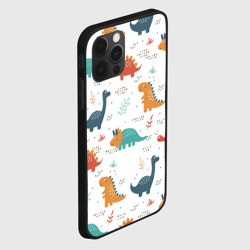 Чехол для iPhone 12 Pro Милые динозавры - фото 2