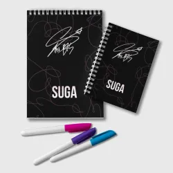 Блокнот Автограф Suga BTS