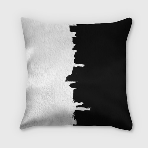 Подушка 3D Черным по белому - фото 2