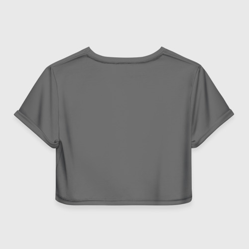 Женская футболка Crop-top 3D Эмма неверленд, цвет 3D печать - фото 2