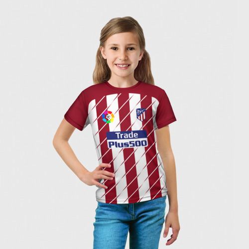 Детская футболка 3D Альваро Мората Атлетико, цвет 3D печать - фото 5