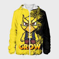 Мужская куртка 3D Brawl Stars crow