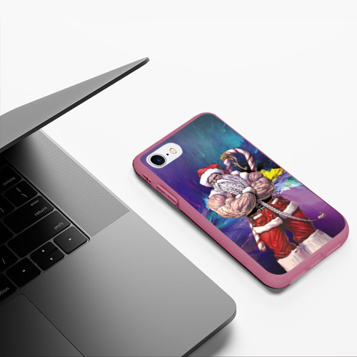 Чехол для iPhone 7/8 матовый с принтом Крутой дед мороз, фото #5