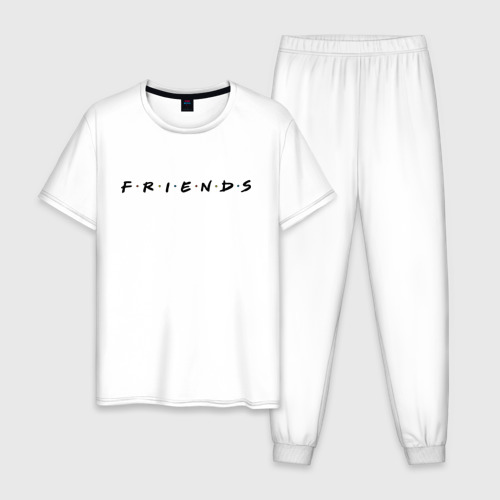 Мужская пижама хлопок Logo Friends Фото 01 Мужская пижама хлопок Logo Friends Фото 01