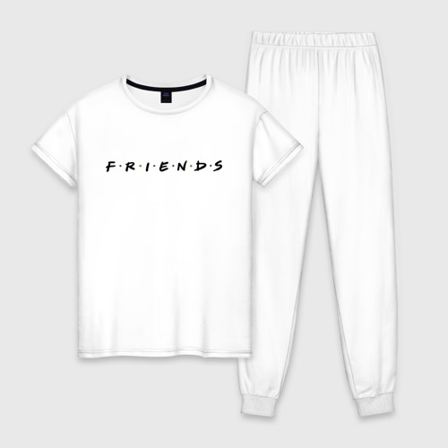 Женская пижама хлопок Logo Friends Фото 01 Женская пижама хлопок Logo Friends Фото 01