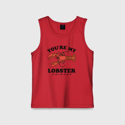 Детская майка хлопок You`re my Lobster