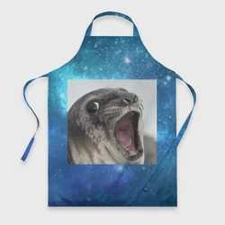 Фартук 3D Тюлень