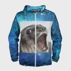 Мужская ветровка 3D Тюлень