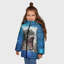 Зимняя куртка для девочек 3D Тюлень - фото 2