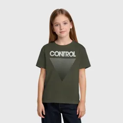 Детская футболка хлопок Control Gradient Logo - фото 2