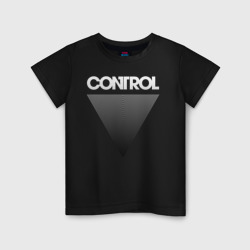 Детская футболка хлопок Control Gradient Logo