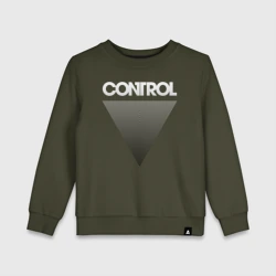 Детский свитшот хлопок Control Gradient Logo