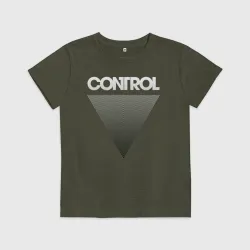 Детская футболка хлопок Control Gradient Logo