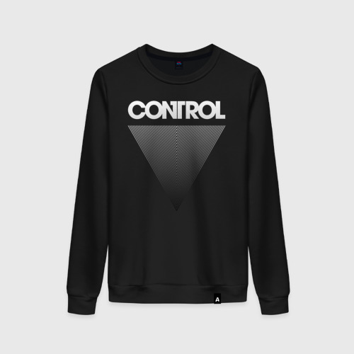 Женский свитшот хлопок Control Gradient Logo, цвет черный