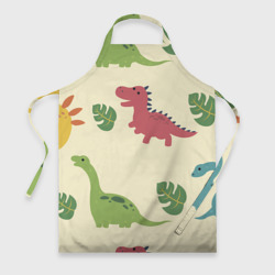 Фартук 3D Динозаврики