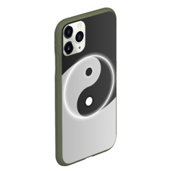 Чехол для iPhone 11 Pro Max матовый Инь - янь с двух сторон - фото 2