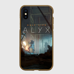 Чехол для iPhone XS Max матовый Half-life: Alyx