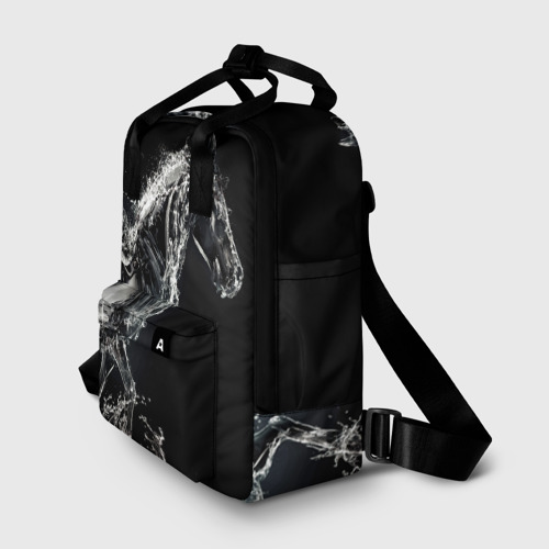 Женский рюкзак 3D с принтом Скакун, фото на моделе #1