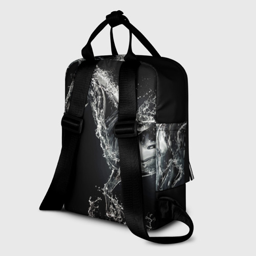 Женский рюкзак 3D с принтом Скакун, вид сзади #1