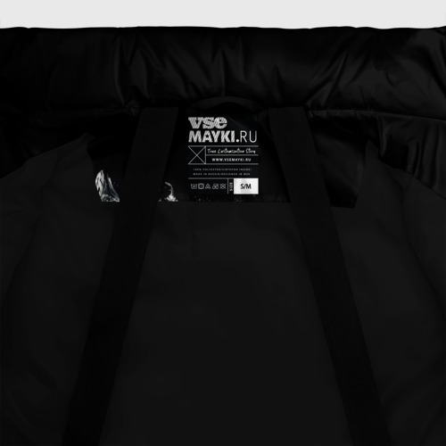 Женская зимняя куртка Oversize Скакун, цвет черный - фото 7
