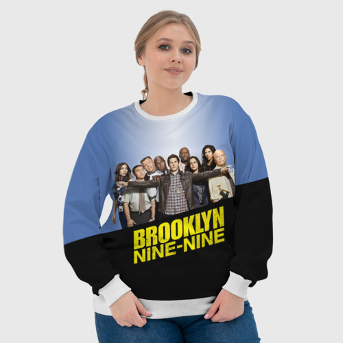 Женский свитшот 3D Brooklyn Nine-Nine, цвет 3D печать - фото 6