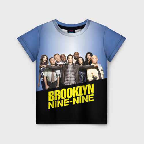 Детская футболка 3D Brooklyn Nine-Nine, цвет 3D печать